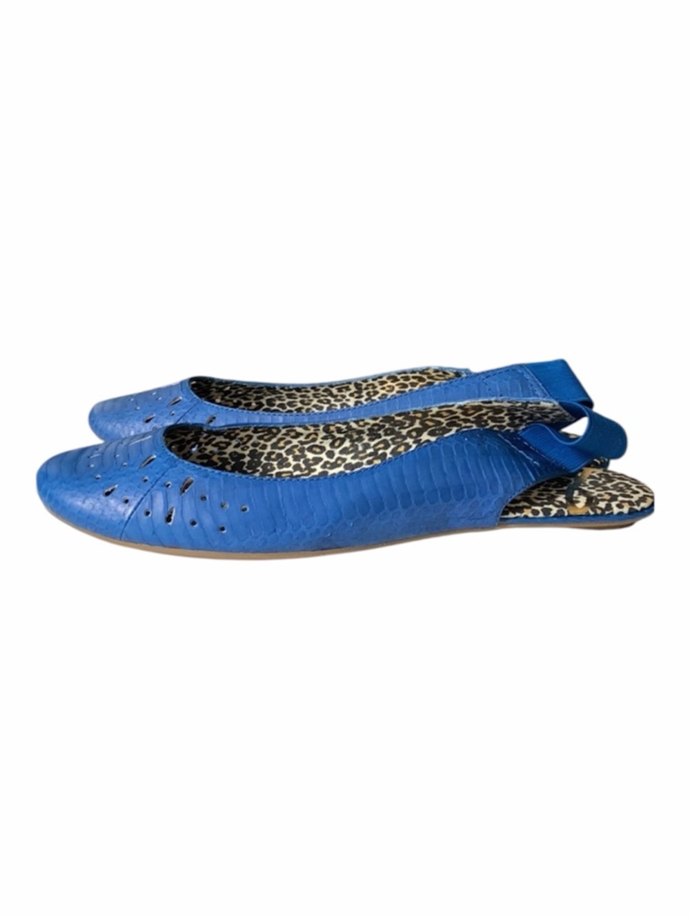 Sam Edelman Colette Blue Sling Back Almond Toe Flats